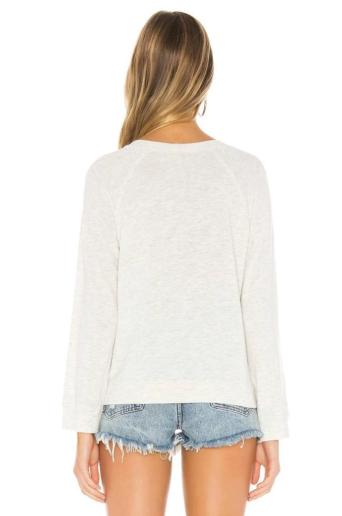 Monrow Monrow - Vintage Raglan Faded Stars Tee Top 3