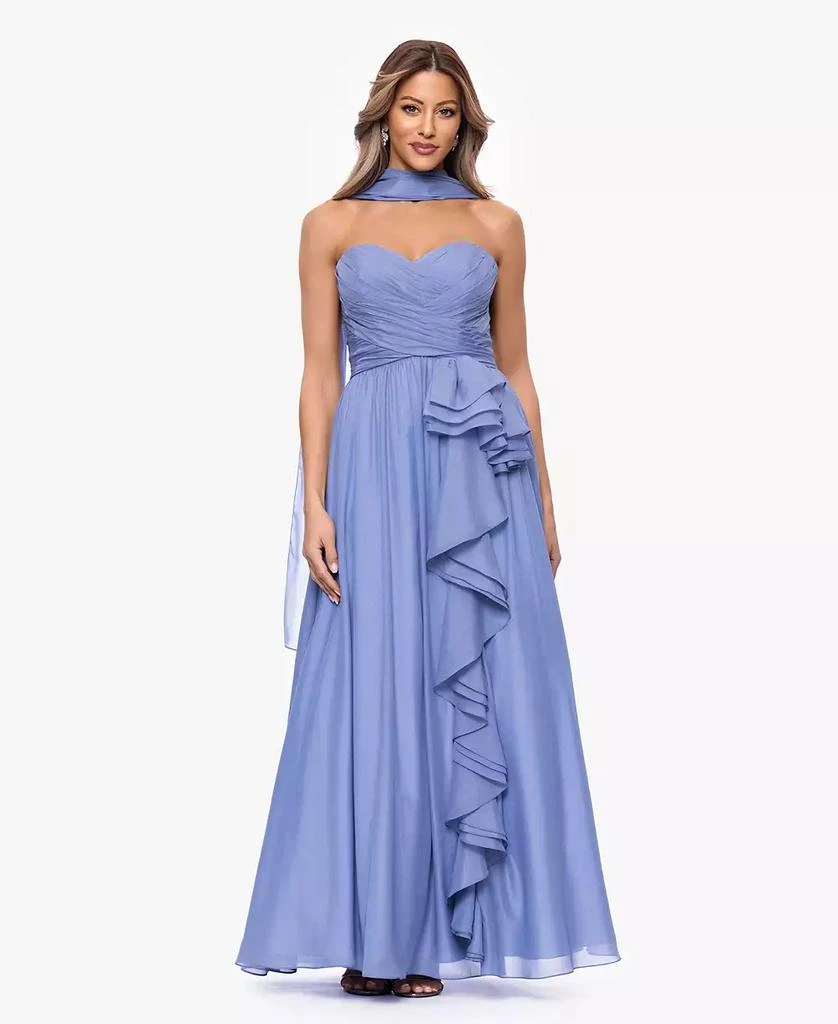 Women's Beaded Detail Bodice Fit and Flare Gown  On Sale Now with Up to  40% Off | Discover Exclusive Deals & Savings at BeyondStyle  Authentic  XSCAPE Women|Formal Dresses | Dresses |