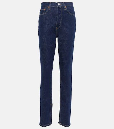 Re/Done Super High Drainpipe slim jeans 1