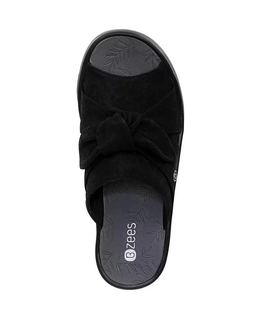 LifeStride Women's Smile Washable Slide Wedge Sandals 4