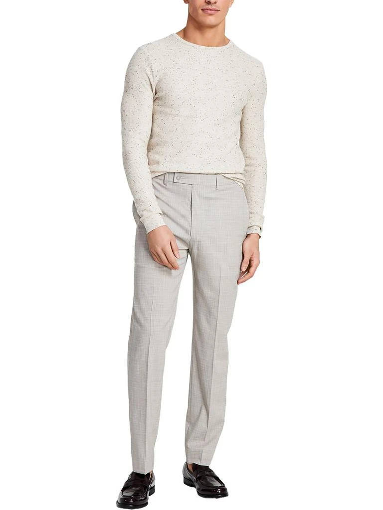 Calvin Klein Jerome  Mens Plaid Polyester Dress Pants 1