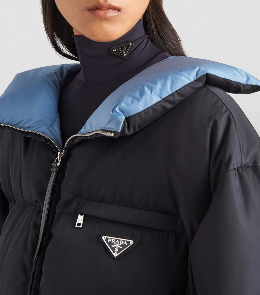 Prada Collared Puffer Jacket 3