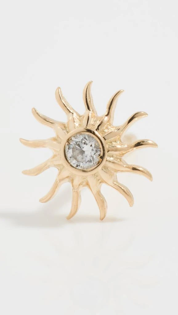 Marlo Laz 14k Sun Studs 4