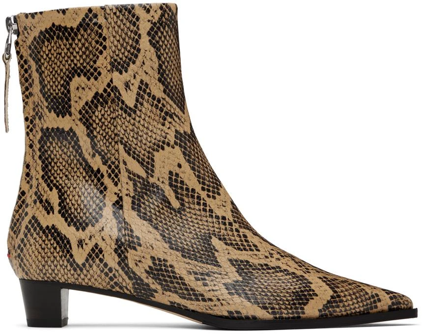 AEYDE Beige Harriet Boots 1