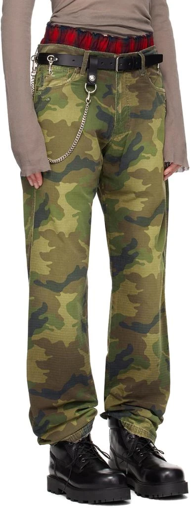 424 Green Camouflage Trousers 2