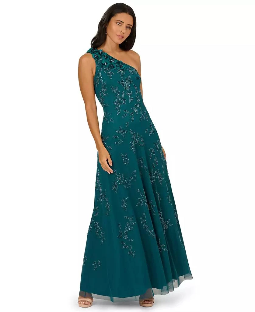 princess polly baby blue dress Adrianna Papell Platinum 40454 main image 0