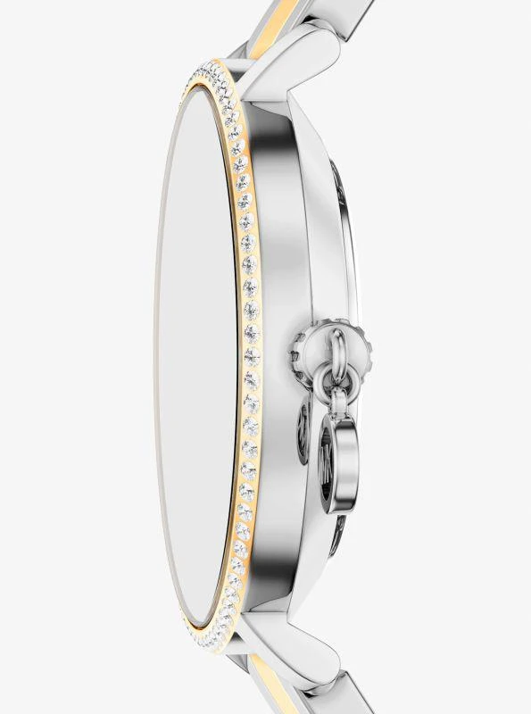 Michael Kors Mini Pyper Pavé Two-Tone Watch 2