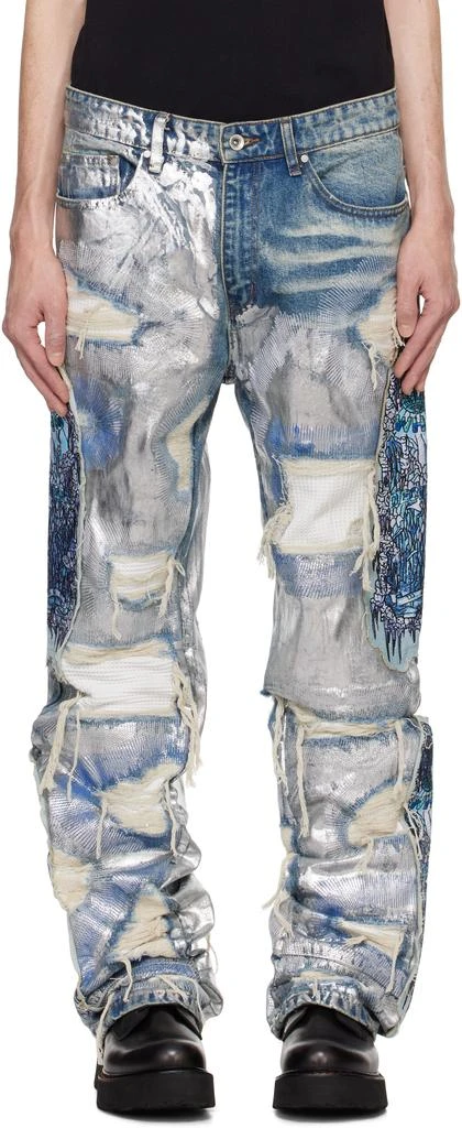 Who Decides War Blue Heavy Metal Jeans 1