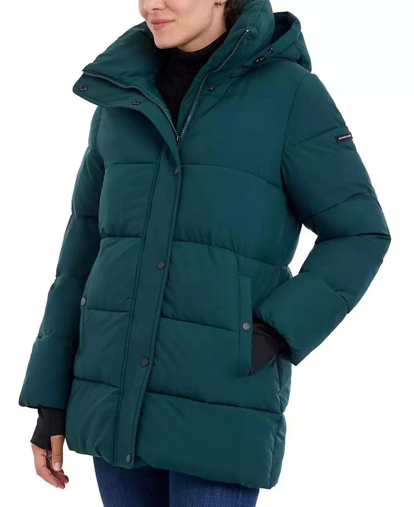 BCBG Women's Hooded Puffer Coat 3