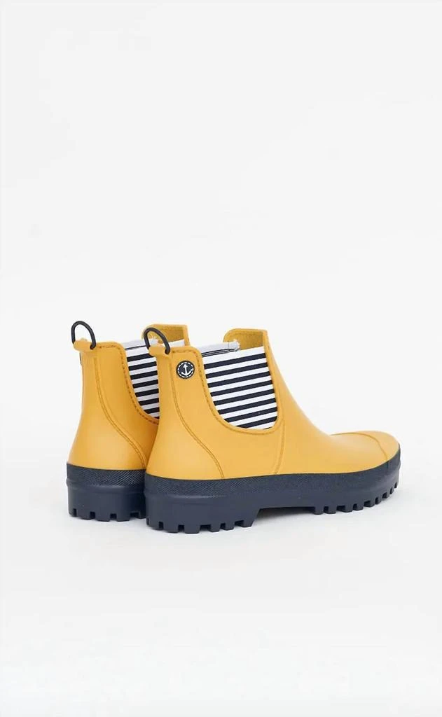 Batela Women's Waterproof Rain Boots In Yellow 2