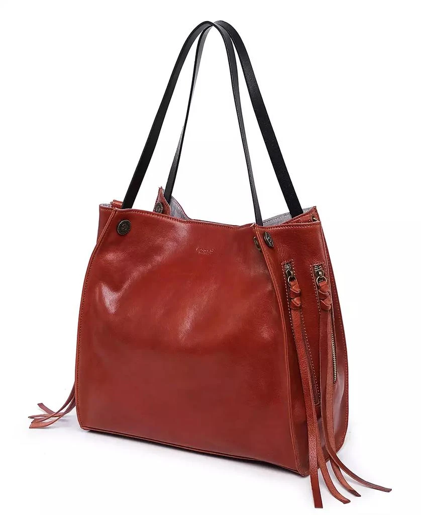 OLD TREND Women's Genuine Leather Daisy Tote Bag 3