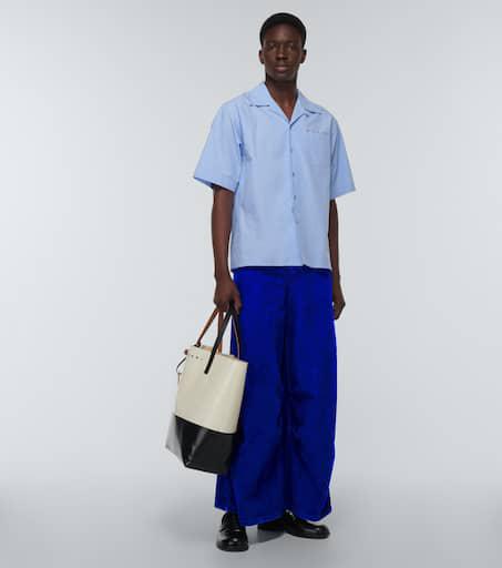 Marni Mid-rise barrel-leg jeans