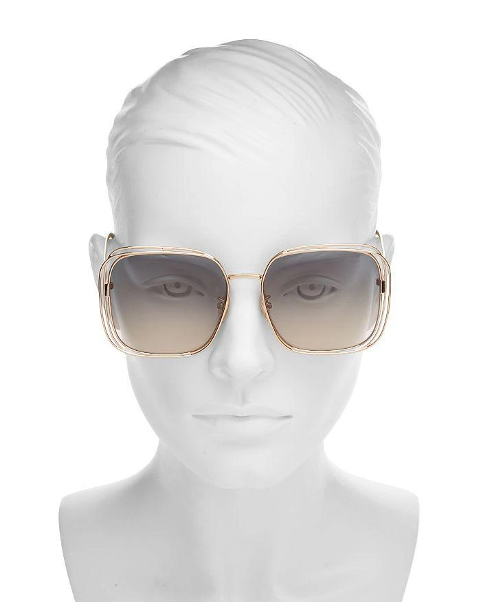 Dior FilDior S1U Gradient Square Sunglasses, 58mm 7