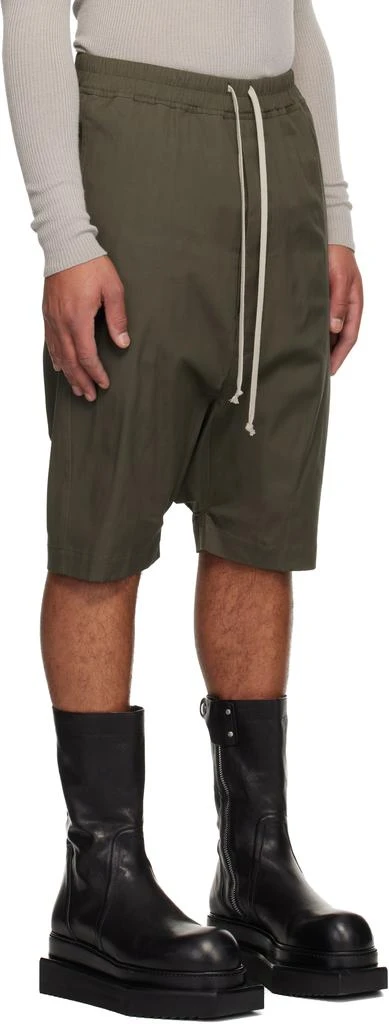 Rick Owens Khaki Concordians Rick
s Pods Shorts 2