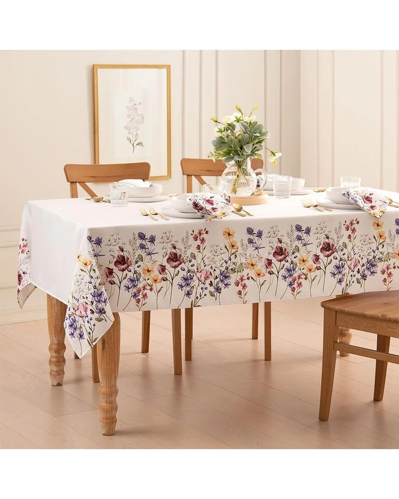 Elrene Home Fashions Wildflower Napkins, Set of 4 3