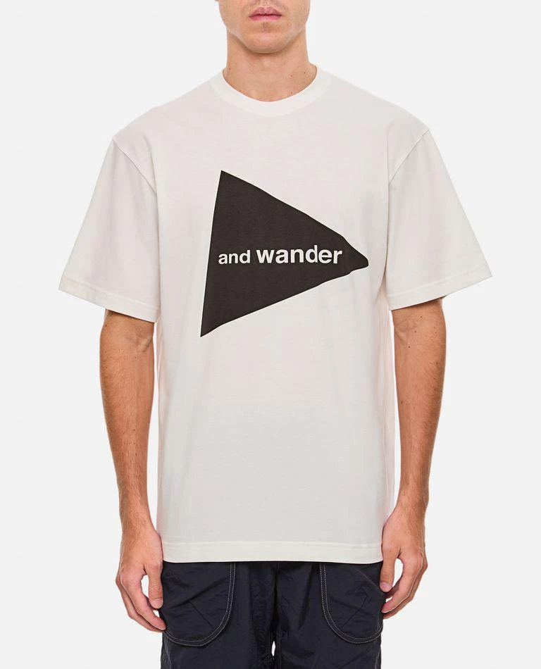 And Wander And Wander Logo T-shirt 1