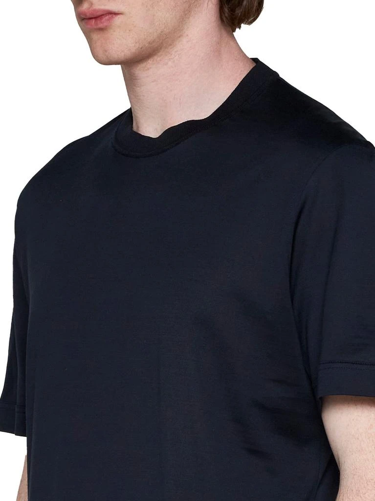 Zegna Zegna Crewneck Straight Hem T-Shirt 5