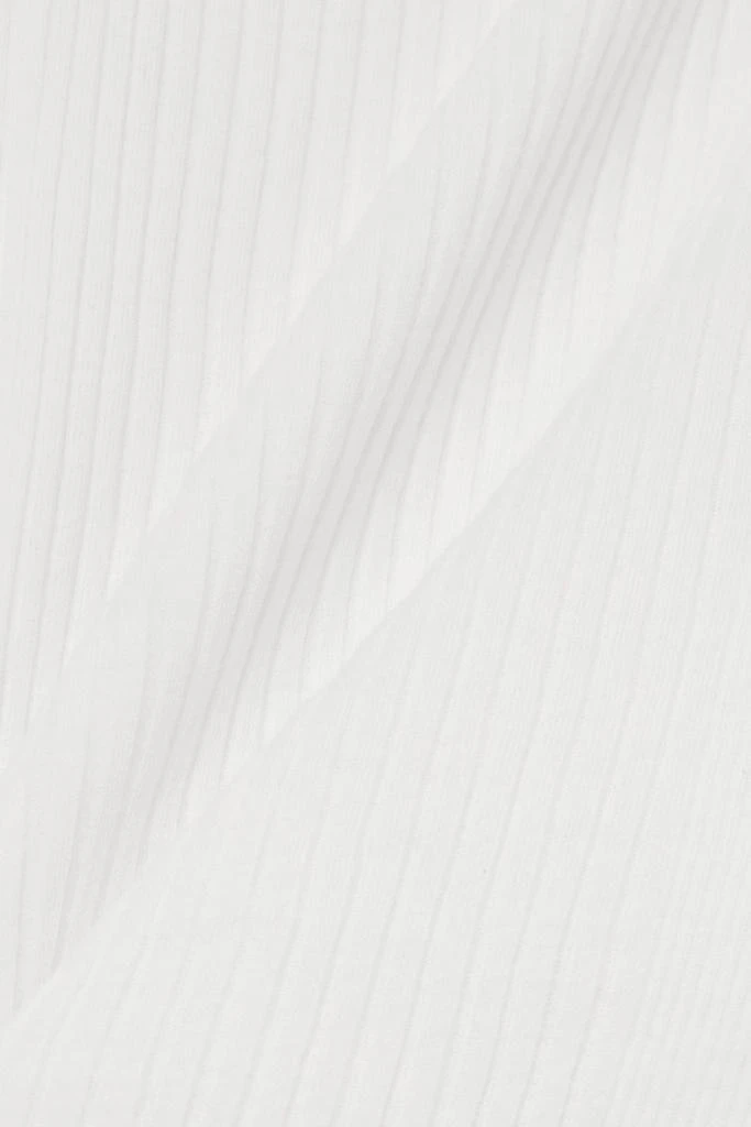 Jacquemus Caraco ribbed cotton thong bodysuit 4