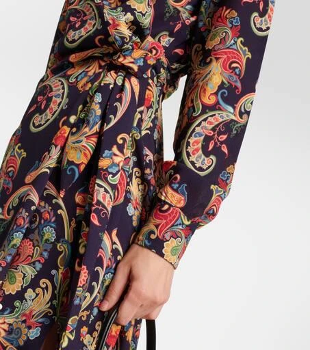 ETRO Paisley shirt dress 5