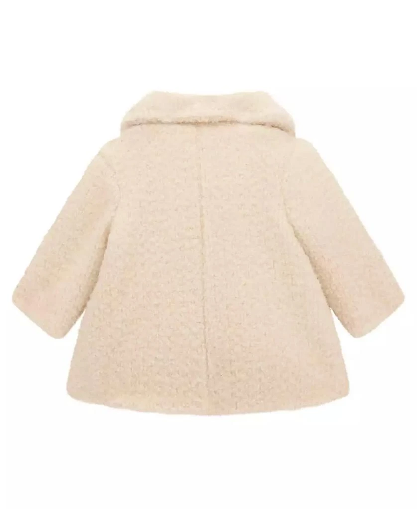 GUESS Baby Girl Lurex Sherpa Padded Coat 2