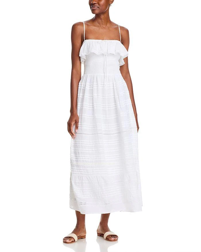 Vineyard Vines Pintuck Striped Maxi Dress 1