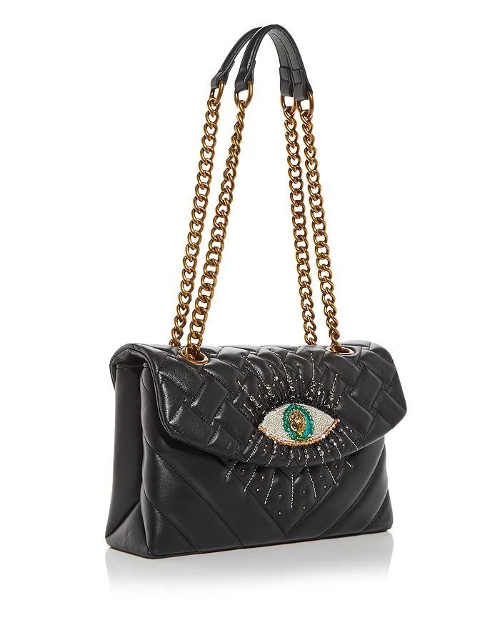 Kurt Geiger Kensington Eye Embellished Leather Shoulder Bag 4