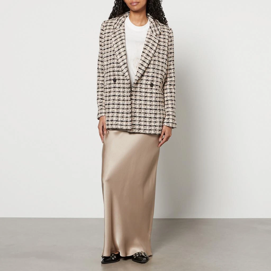 ANINE BING Diana Tweed Double-Breasted Blazer 3