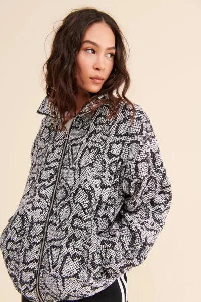 Urban Outfitters UO Nathan Animal Print Jacket 1