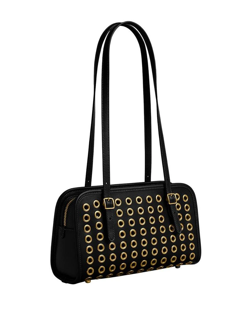 Coach Small Grommet Detail Leather Swing Bag 3