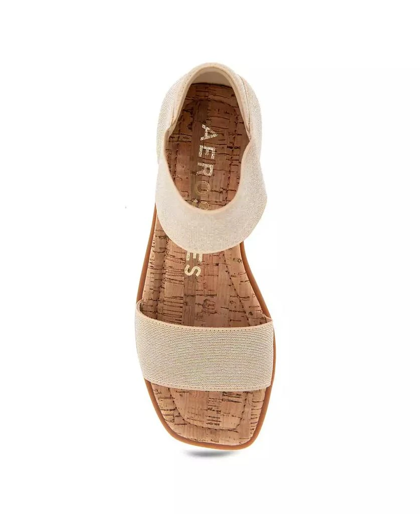Aerosoles Women's Bente Low Wedge Sandals 4