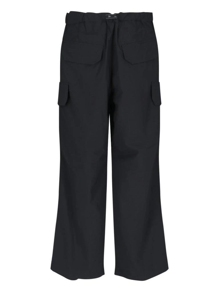 And Wander Belted Cargo Trousers In Black Nylon 2