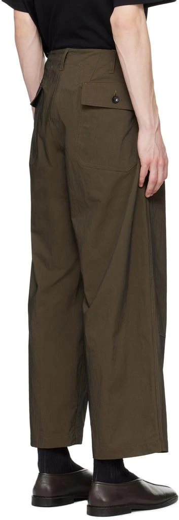 meanswhile Khaki Dope-Dyed Trousers 3