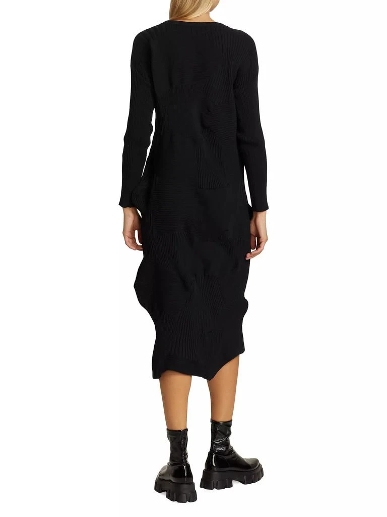 Issey Miyake Kone Kone Woven Pleated Dress 5