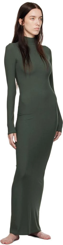 SKIMS Green Soft Lounge Turtleneck Maxi Dress - Dresses & Skirts -  BeyondStyle