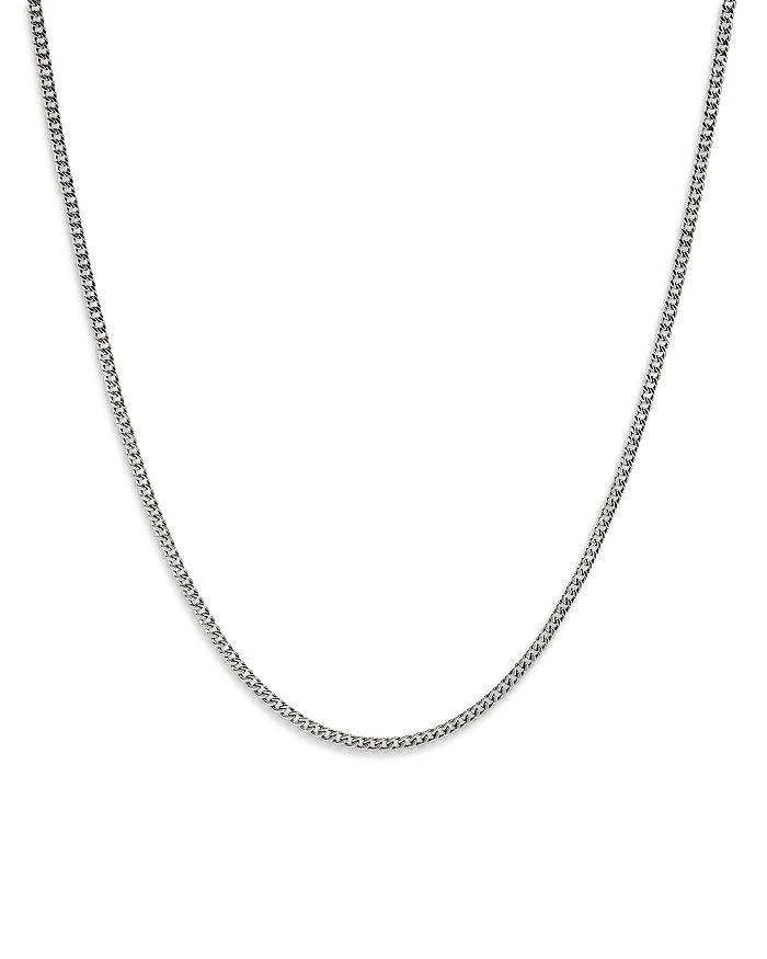 John Hardy Men
s Sterling Silver Chain Curb Link Necklace, 18"