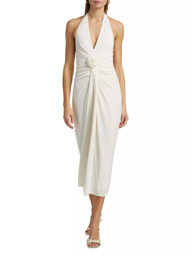 Cinq à Sept Kathleen Floral Halterneck Maxi Dress 3