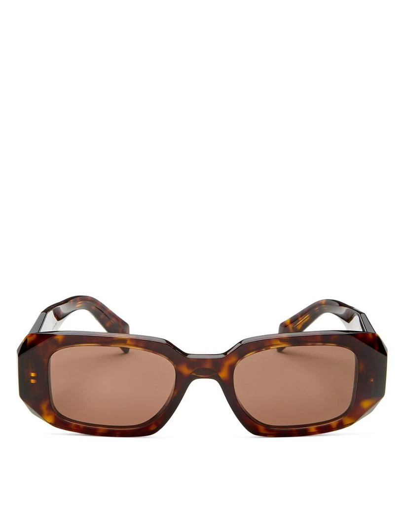 Prada Symbole Rectangular Sunglasses, 49mm 4