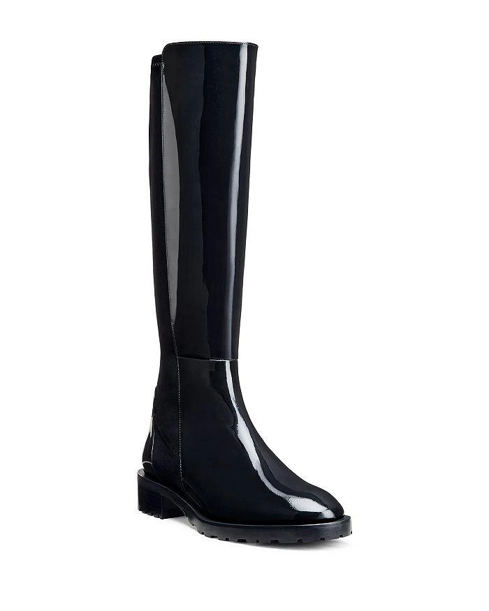 Stuart Weitzman Women's 50/50 Knee High Lug Boots 1
