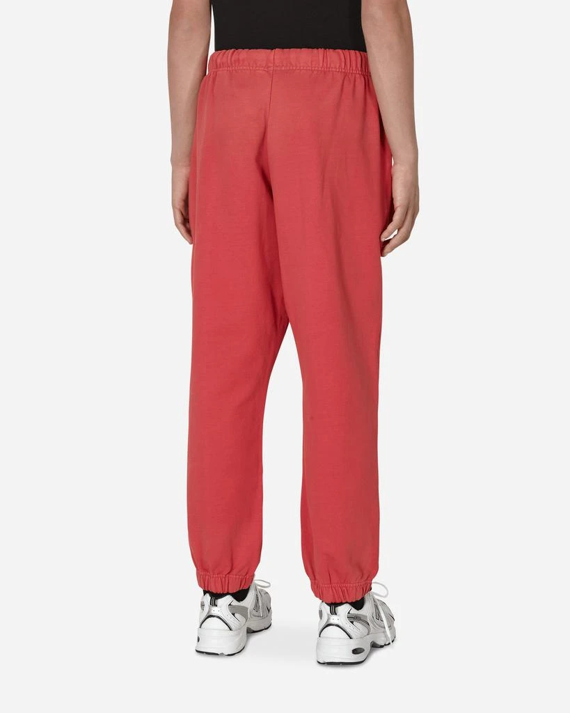 Guess USA Washed Terry Sweatpants Red 3