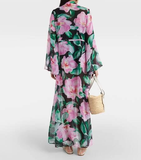 Alexandra Miro Betty floral kaftan 3