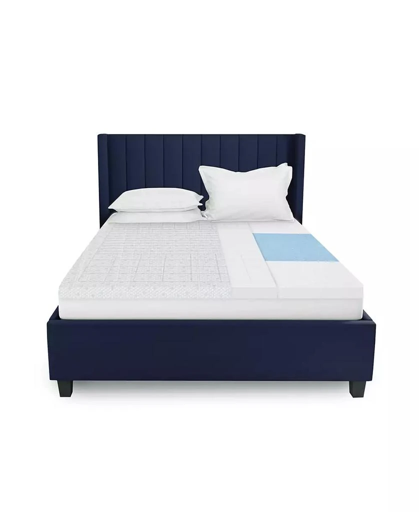ProSleep 3" Zoned Comfort Memory Foam Mattress Topper with Cooling Cover, California King, Exclusively at Macy’s 6