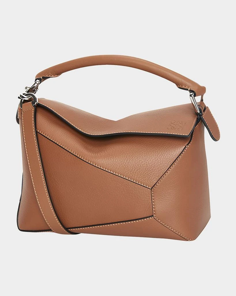 Loewe Puzzle Edge Small Top-Handle Bag in Leather 1