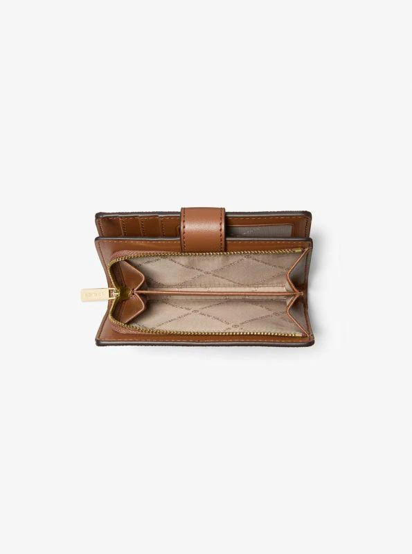 Michael Kors Jet Set Medium Two-Tone Logo Wallet 2