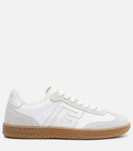 Balmain Balmain Swan suede sneakers 4