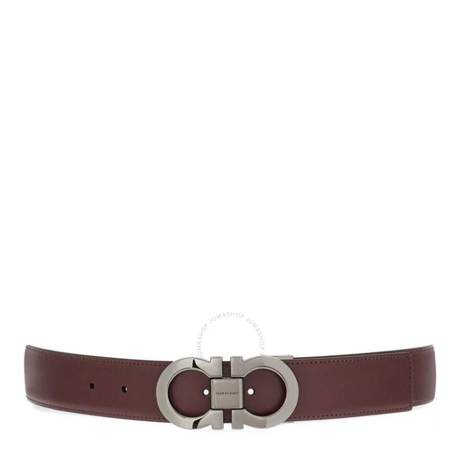 Salvatore Ferragamo Gancini Reversible Leather Belt 3
