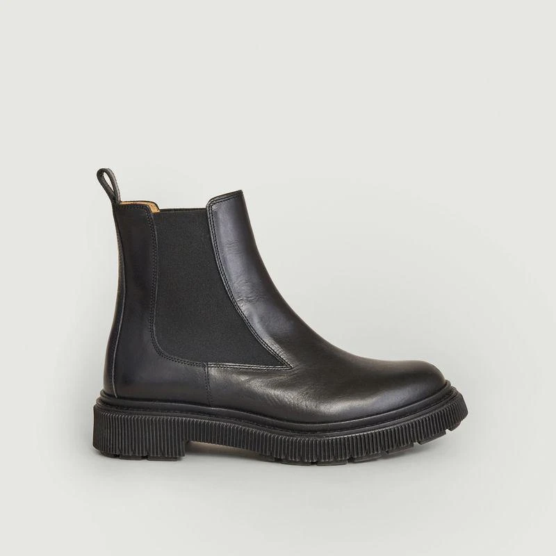L'Exception Paris Leather Chelsea Boots type 146 Adieu X L'Exception Noir L'EXCEPTION PARIS 2