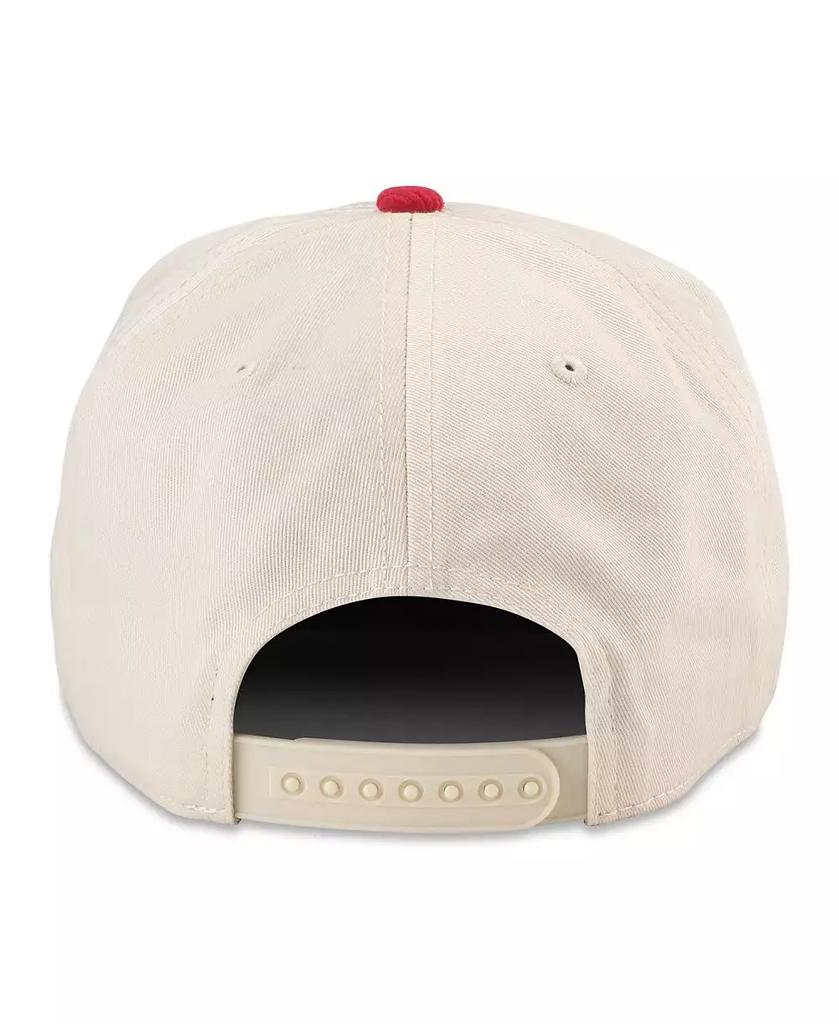 American Needle Men's Cream, Red Detroit Red Wings Burnett Adjustable Hat