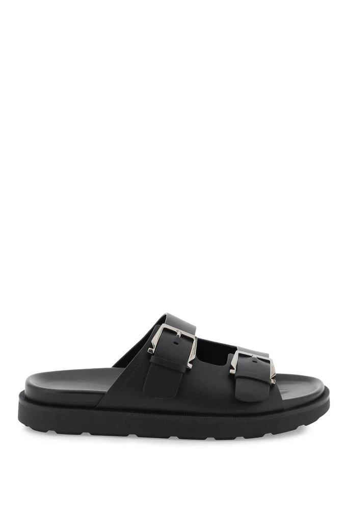 Salvatore Ferragamo slides with gancini buckles 1
