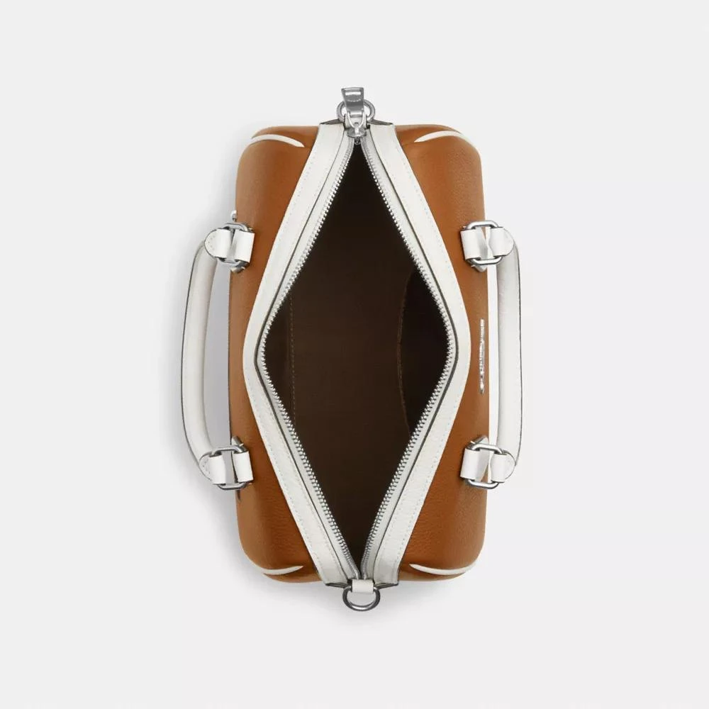 Coach Rowan Satchel Bag In Colorblock 5
