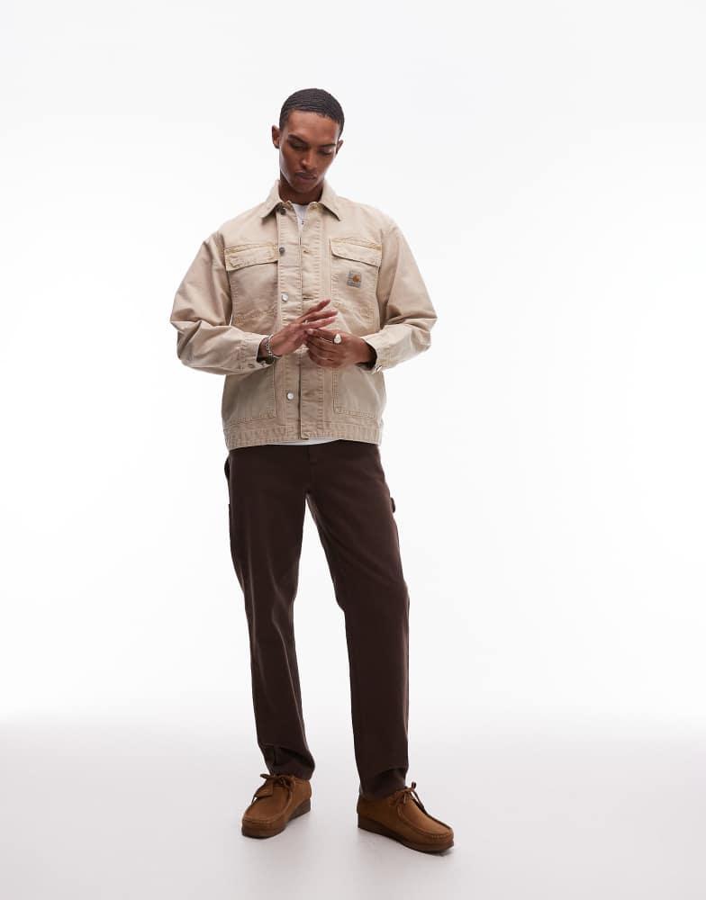 Carhartt WIP Carhartt WIP OG arctic pocket detail jacket in brown